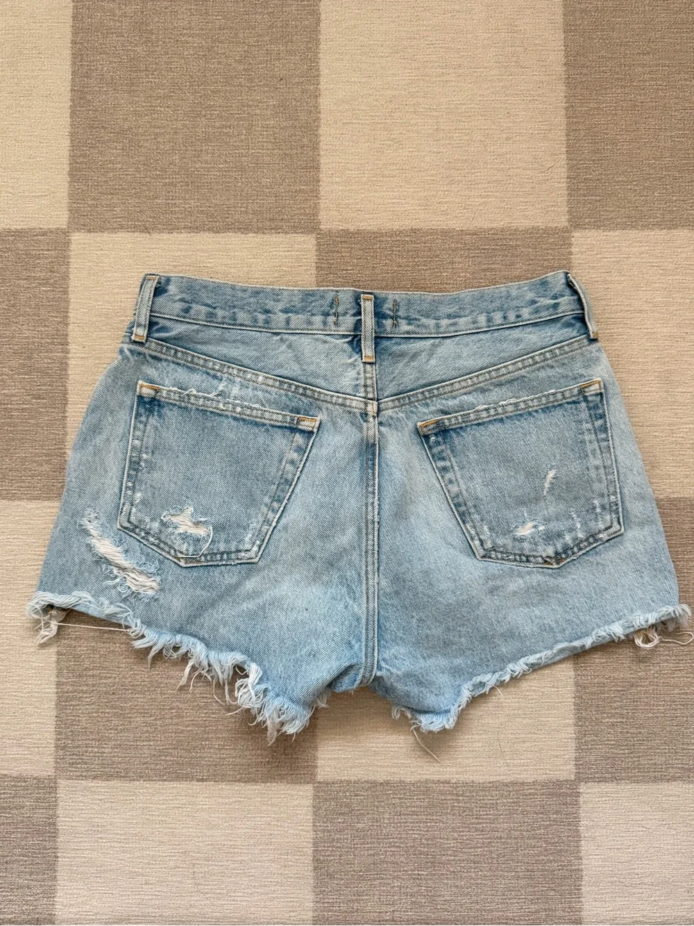 Agolde Light Blue High-Rise Denim Jeans